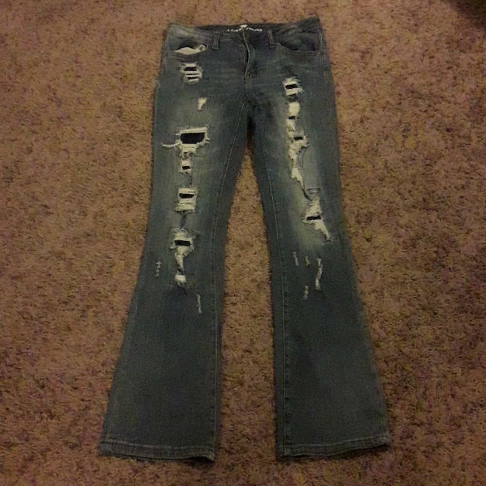 Almost Famous Distressed Jeans